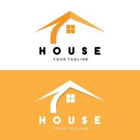 Home Design Logo, Building Logo, Property And Construction Company Icon vector