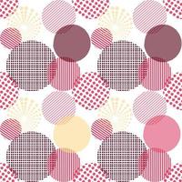 Seamless viva magenta pattern, color of 2023 year vector