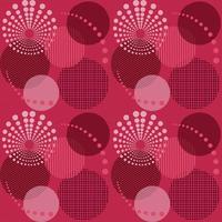Seamless viva magenta pattern, color of 2023 year vector