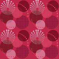 Seamless viva magenta pattern, color of 2023 year vector