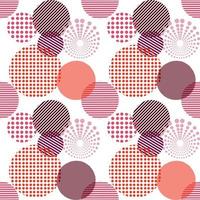 Seamless viva magenta pattern, color of 2023 year vector