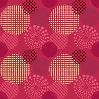 Seamless viva magenta pattern, color of 2023 year vector