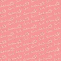 Love text Seamless pattern. Text backgrounds applicable in printing, textiles, art objects, clothing, wallpaper vector