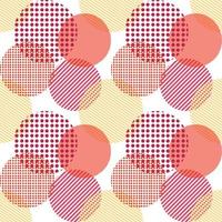 Seamless viva magenta pattern, color of 2023 year vector