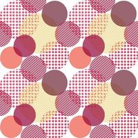 Seamless viva magenta pattern, color of 2023 year vector