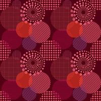 Seamless viva magenta pattern, color of 2023 year vector
