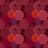 Seamless viva magenta pattern, color of 2023 year vector