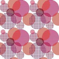 Seamless viva magenta pattern, color of 2023 year vector