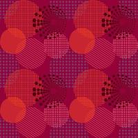 Seamless viva magenta pattern, color of 2023 year vector