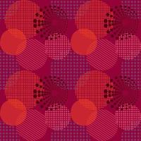 Seamless viva magenta pattern, color of 2023 year vector