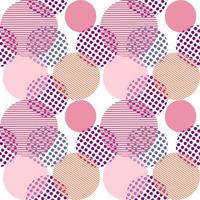 Seamless viva magenta pattern, color of 2023 year vector