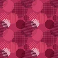 Seamless viva magenta pattern, color of 2023 year vector