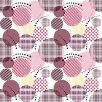 Seamless viva magenta pattern, color of 2023 year vector