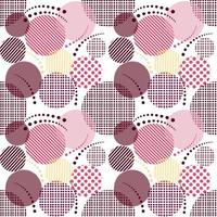 Seamless viva magenta pattern, color of 2023 year vector