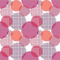 Seamless viva magenta pattern, color of 2023 year vector