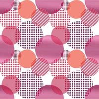 Seamless viva magenta pattern, color of 2023 year vector