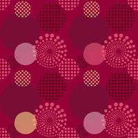 Seamless viva magenta pattern, color of 2023 year vector