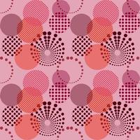 Seamless viva magenta pattern, color of 2023 year vector