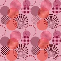 Seamless viva magenta pattern, color of 2023 year vector