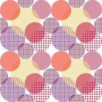 Seamless viva magenta pattern, color of 2023 year vector