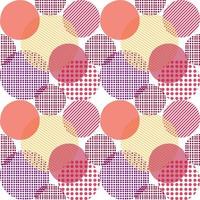 Seamless viva magenta pattern, color of 2023 year vector