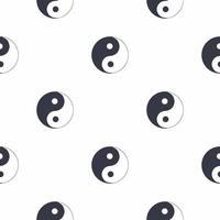 Chinese symbols seamless pattern. vector