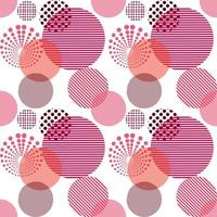 Seamless viva magenta pattern, color of 2023 year vector