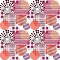 Seamless viva magenta pattern, color of 2023 year vector