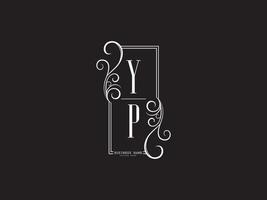 Premium Yp y p Luxury Logo Letter Vector Stock