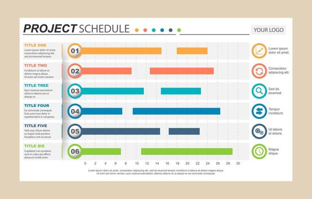 Weekly Timeline Template