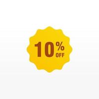 10 discount, Sales Vector badges for Labels, , Stickers, Banners, Tags, Web Stickers, New offer. Discount origami sign banner.