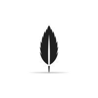 feather icon vector illustration