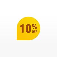 10 discount, Sales Vector badges for Labels, , Stickers, Banners, Tags, Web Stickers, New offer. Discount origami sign banner.