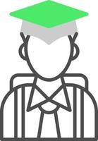 Student Creative Icon Design vector