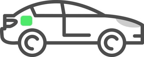 Sedan Creative Icon Design vector