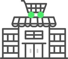 Supermarket Creative Icon Design vector