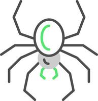 diseño de icono creativo de araña vector