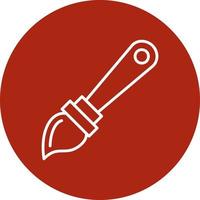 Paint Brush Creative Icon Design vector