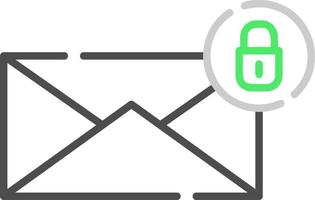Encrypted Creative Icon Design vector