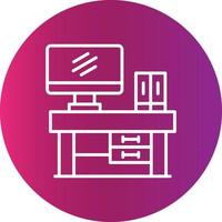 Workspace Creative Icon Design vector