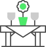 Table Creative Icon Design vector