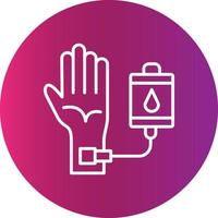 Transfusion Creative Icon Design vector