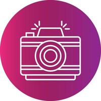 Camera Creative Icon Design vector