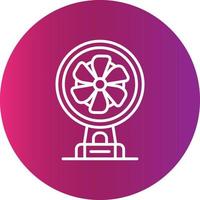 Fan Creative Icon Design vector