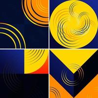 Color background abstract design vector