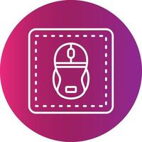Wireless Mouse Creative Icon Design vector