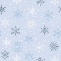 Light pattern with snowflakes vector