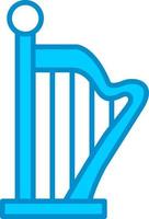 Harp Creative Icon Design vector