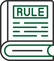 Rule Creative Icon Design vector