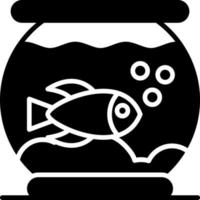 Fish Bowl Creative Icon Design vector